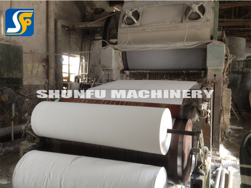 1880 Type Toilet Paper Machine