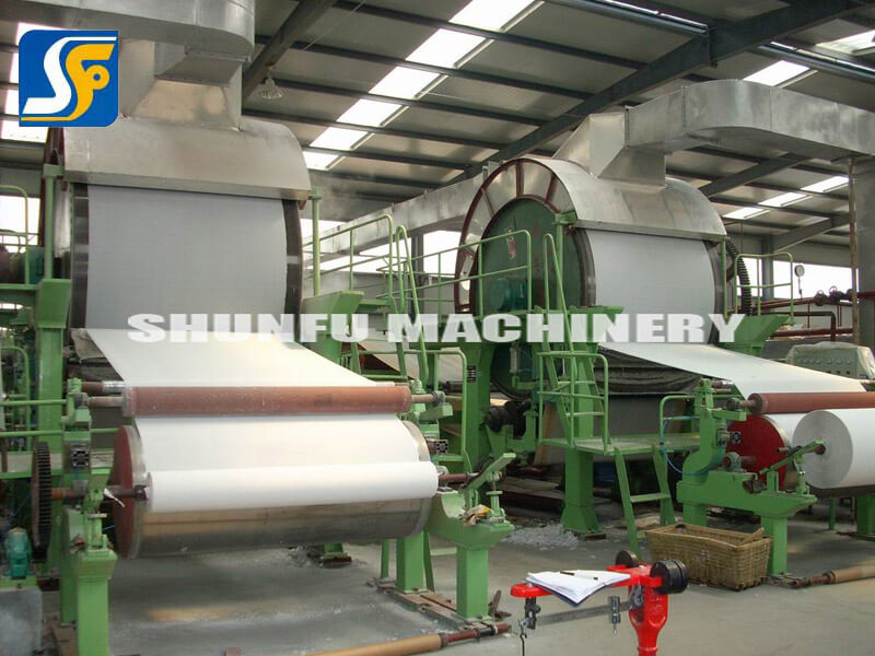 1880 Type Toilet Paper Machine