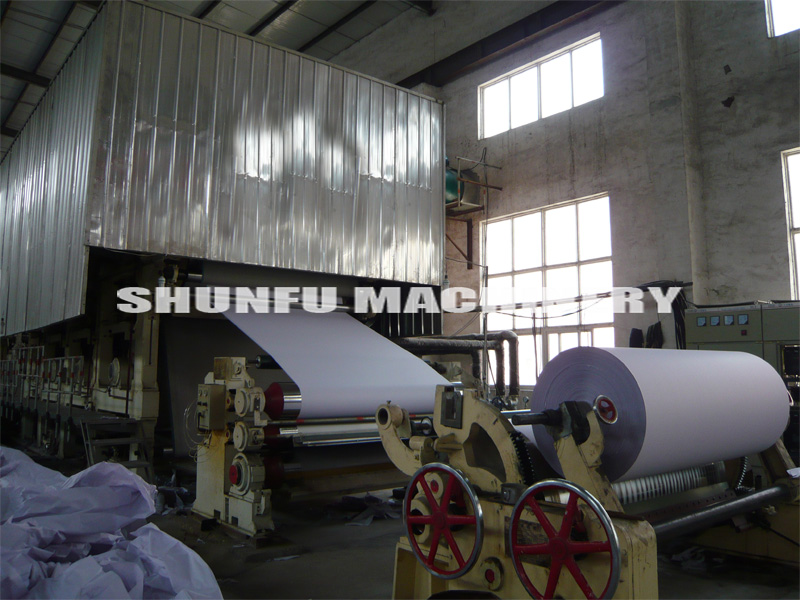 1092mm Fourdrinier Paper Making Machine