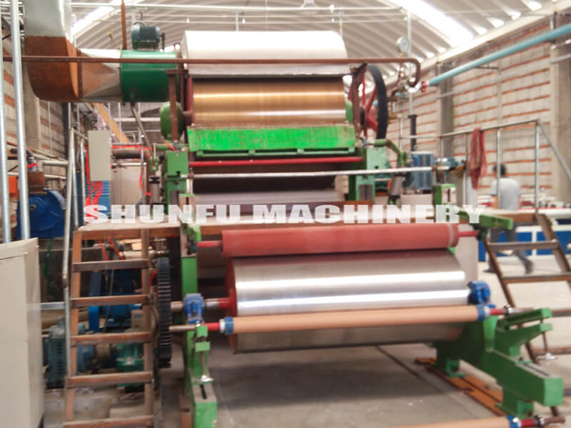 1092 Type Capacity 3-4tons Writing Paper Machine