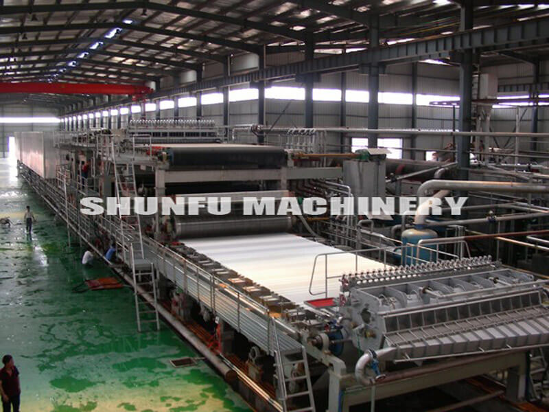 2400mm Type Fourdrinier Multi-Dryer Newspaper Machine