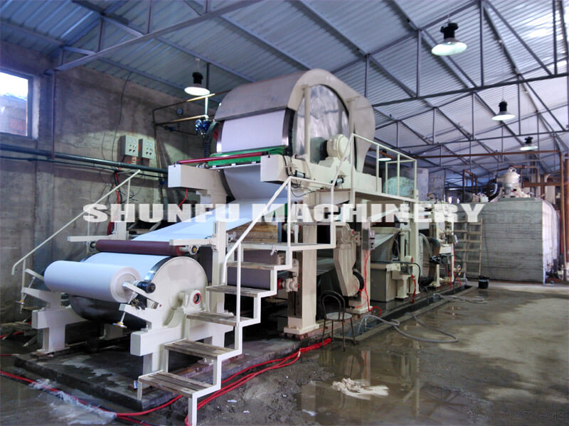 6-8tons culture paper machine