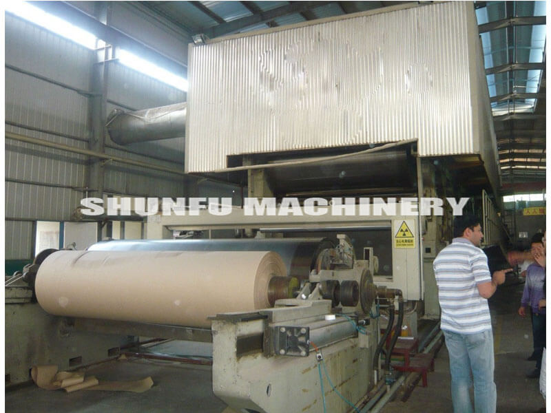 5-6 Ton Per Day 1575 Type Kraft Paper Machine