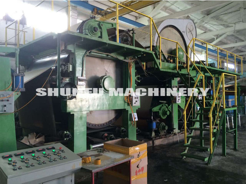 9-10 Ton Per Day 1760 Type Kraft Paper Machine
