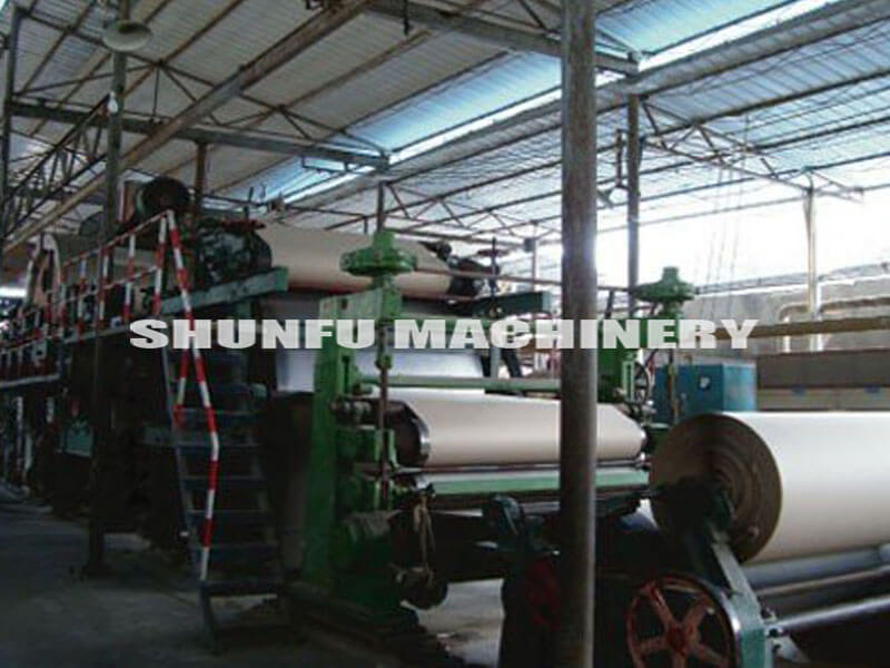 9-10 Ton Per Day 1760 Type Kraft Paper Machine