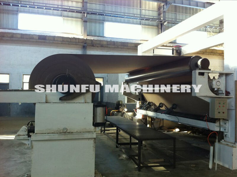 2100mm Multi-Dryer Five Cylinder Mould Paperboard Machine