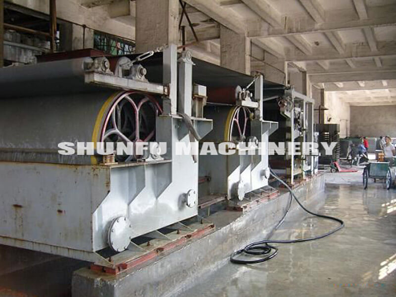 2100mm Multi-Dryer Five Cylinder Mould Paperboard Machine