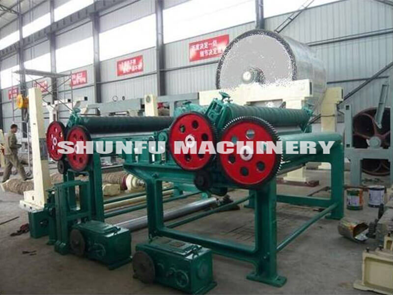 1092mm Multi-Dryer Five Cylinder Mould Grey Cardboard Machine