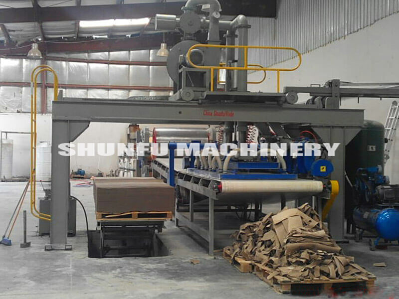 1760MM Multi-Dryer Five Cylinder Mould Grey Cardpaper Machine