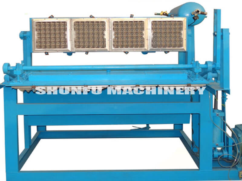 1000-1200Pcs per hour egg tray machine