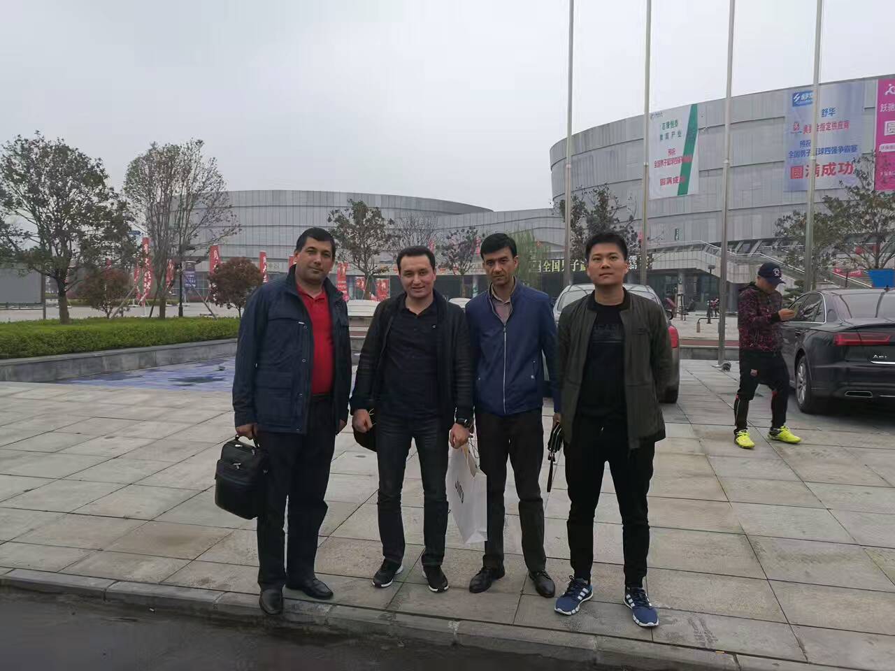 Turkmen customers pre order the fluting paper machine.