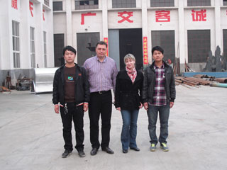 Napkin paper making machine